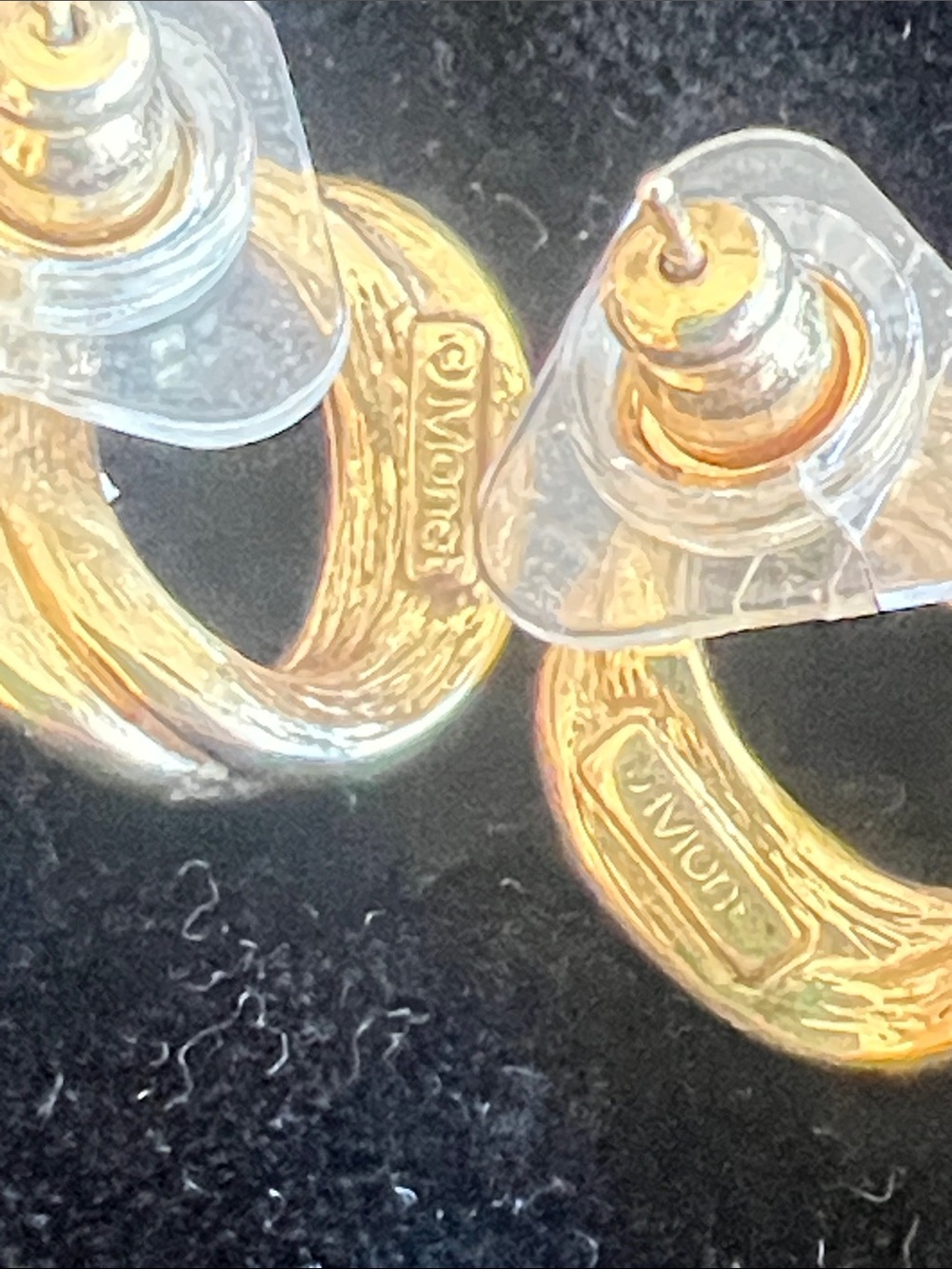Monet - Gold Link Post Earrings